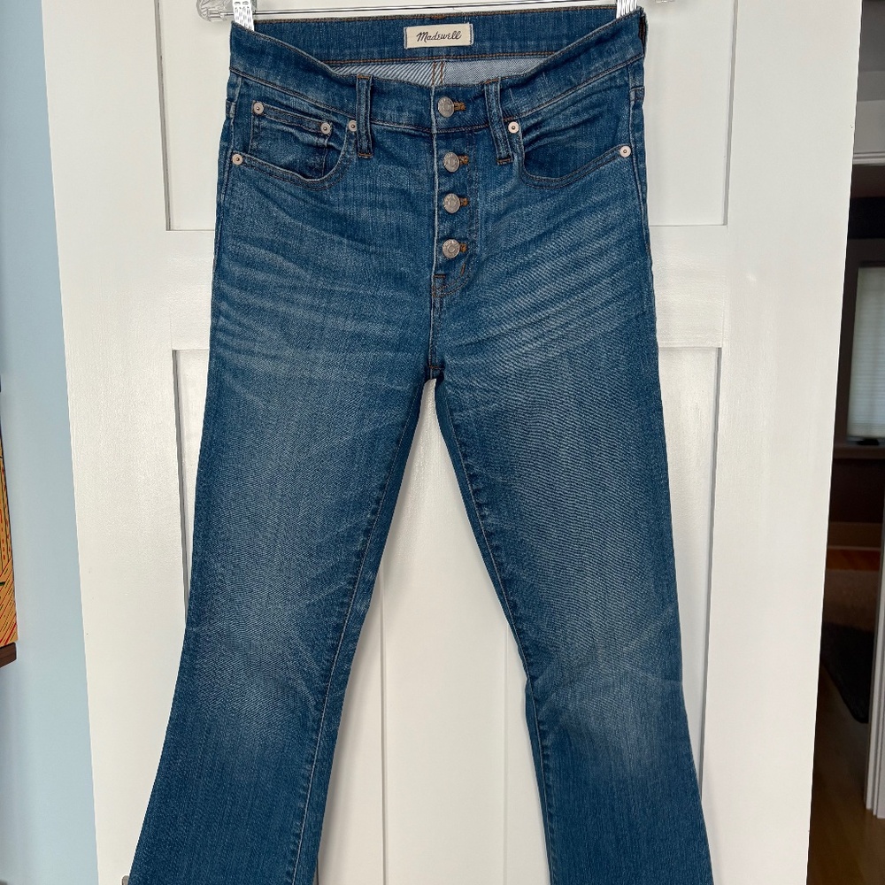 Madewell Cali Demi-Boot Jeans - SIZE 26